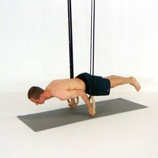 Rings elbow lever