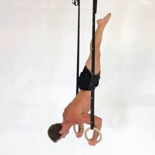 Rings handstand pushup
