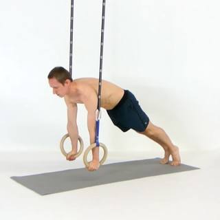 Rings plank