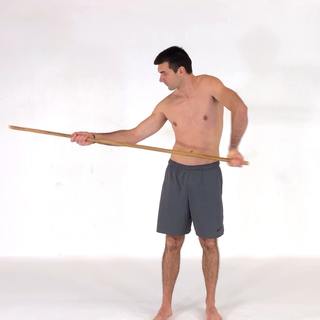 Spiral elbow spear