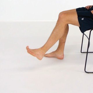 Sitting ankle circles