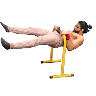 Straddle front lever row