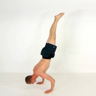 Bent-arm handstand