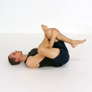 Lying piriformis stretch