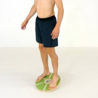 Wobble board front to back