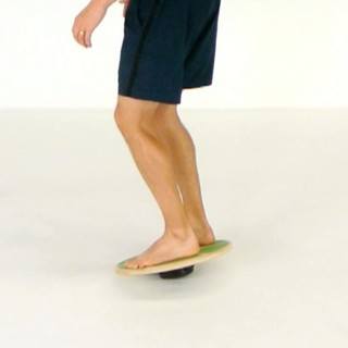 Wobble board around the clock