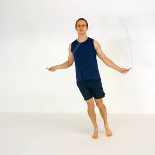 Jump rope side-to-side