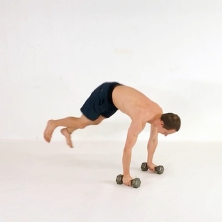 Press burpee (old)