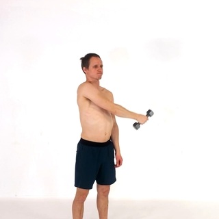 Weighted side arm circles
