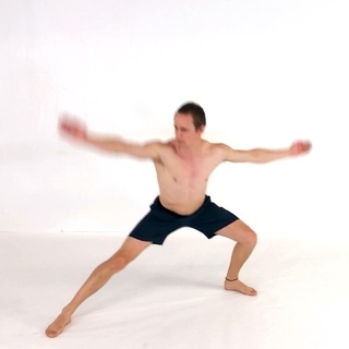 Archer squat floor slap