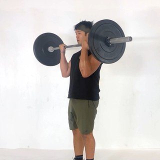 Barbell biceps curl