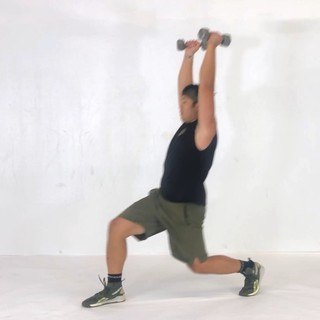 Overhead lunge