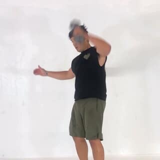 Single dumbbell snatch