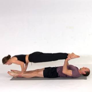 Low double pushup