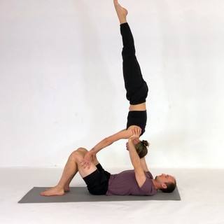 Supported shoulder stand