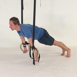 Straps rings planche lean