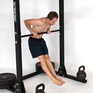 Single bar dip