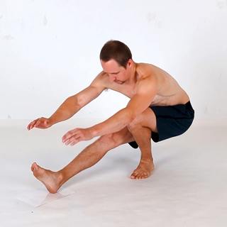 Sliding pistol squat