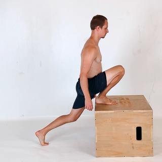 Incline lunge