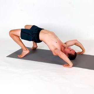 Assisted wrestler bridge