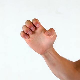Hand to fist