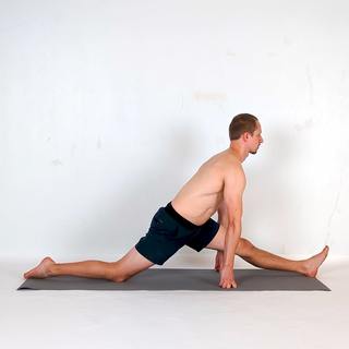 Supported partial front split