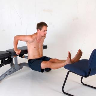 Elevated bench dip