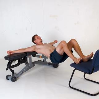 Deficit hip thrust