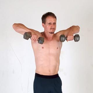 Dumbbell upright row