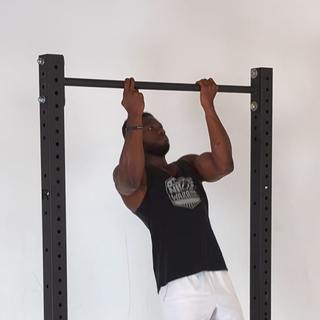 One-arm chinup with 2 fingers support