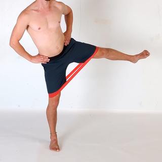 Banded side leg raise