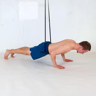 Band-assisted pushup