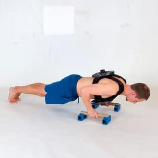 Weighted pushup