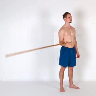 Staff forearm rotation