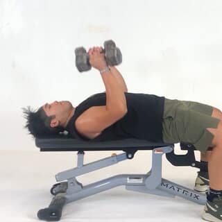 Dumbbell bench press