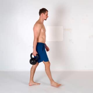One-arm farmer's walk