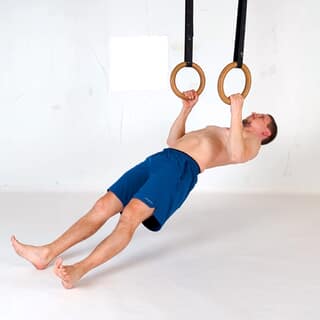 Rings horizontal row