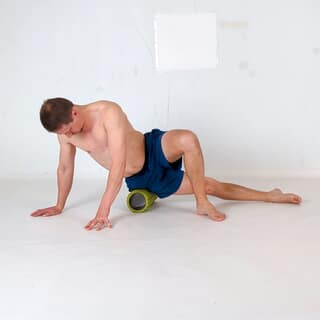 IT band foam roll