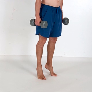 Weighted calf raise