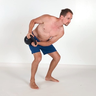 Kettlebell woodchop