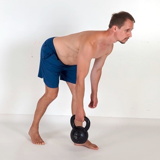 Kickstand deadlift