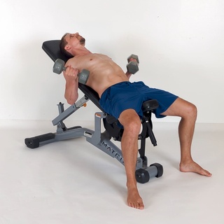 Incline biceps curl