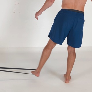 Banded hip adduction