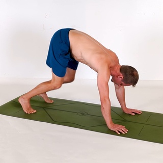 Downward dog squat