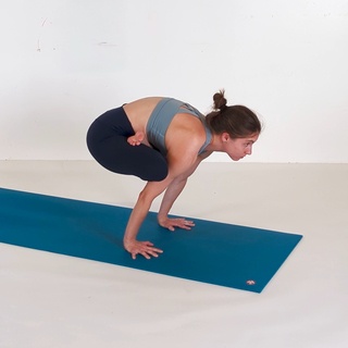 Lotus crane pose