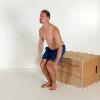 Seated vertical jump