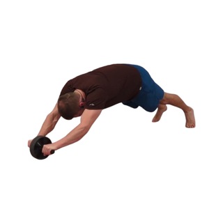 Ab wheel rollout