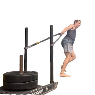 Lateral sled pull
