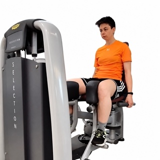 Hip adduction machine