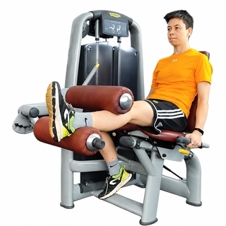 Single-leg seated leg curl